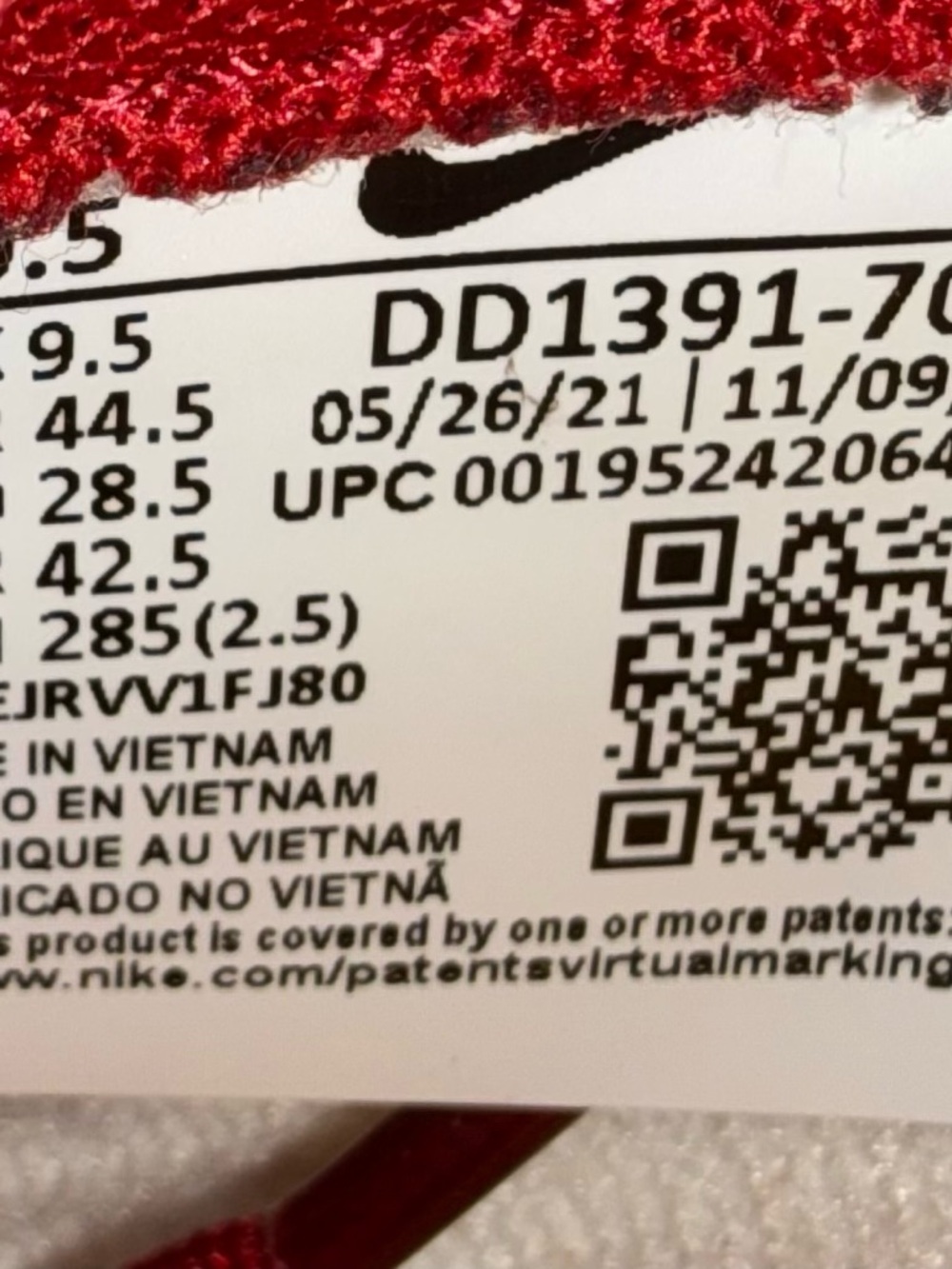 Nike Dunk Low Men's Size 10.5 Retro Midas Gold Sneakers DD1391-701 - Picture 9 of 9